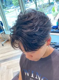 【メンズ限定】《人気No.1》カット➕フェザーパーマ🪶