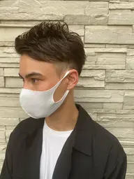 【メンズ限定】カット＋眉カット＋スタイリング剤付き　簡単なシャンプーはついています