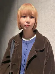 似合わせカット＋ケアブリーチ＋透明感カラー