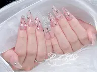 チップ長さだし10本🎀150分持ち込みデザイン💍パーツつけ放題