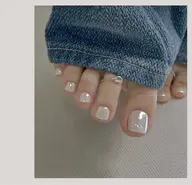 【フット】ミラー・オーロラネイル