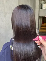 【髪のうねりが気になる方】縮毛矯正モデル🪽