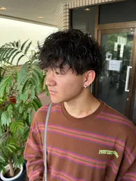 【メンズ限定】シャンプー＋カット＋眉毛Wax