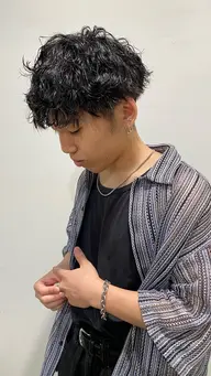 メンズパーマ&ケアトリートメント