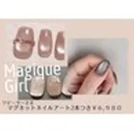 全員！【マグネットネイル　アート2本付き￥6980】土日祝日/平日16時以降＋¥1100