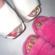 💗【足先まで美意識を】フットジェルネイル【✨ワンカラーネイル✨】