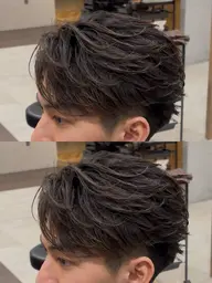 【超お得‼️】メンズカット＋毛流れパーマ