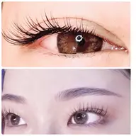 アイブロウワックス＋フラットラッシュ140本