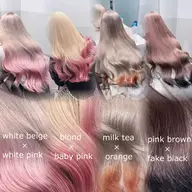 デザインカラー（ケアブリーチ1回）➕カラー➕ダメージ軽減トリートメント