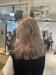 【限定特別価格✨】ダブルカラー+クイックトリートメント(ケアブリーチ+ケアカラー)ロング料金なしメンズOK