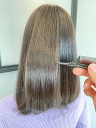 ✨新時代の酸熱トリートメント✨髪質改善メテオカラー＋カット+リンケージ3stepトリートメント✨