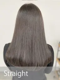 💇‍♀️《ナチュラルストレート✨》縮毛矯正＋毛先をそろえるだけのカット