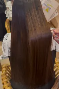 カット+縮毛矯正（ストレートパーマ）¥10000