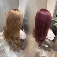 《ミニモ限定価格💍🩵》ブリーチなしWカラー+質感再整4STEPトリートメント