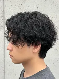 【横浜／4月限定🌸】卒業式前メンズカット＋ツイストスパイラルパーマ🔥新生活応援