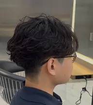 メンズカット＋フェザーパーマorニュアンスパーマ