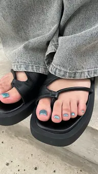 【フット】ちゅるんワンカラー🤍オフなし🤍