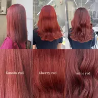 🍒暖色カラー🍒ダブルカラー+ワンカラー+トリートメント