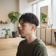 メンズカット＋パーマ（ツイスト以外）