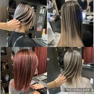 本日特別割引あり【ブリーチ人気NO.2】minimo特別価格🌟大人ハイトーン！バレイヤージュ＋2STEPトリートメント