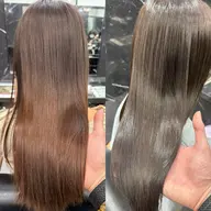 ケアカラー！黒染め、地毛風暗染、ブルーブラックはお断り致します