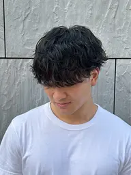 カット➕シャドウパーマ