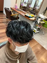 メンズカット＋パーマ