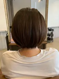 【全員】カット✂️+カラー（肩下+1100）+3ステップトリートメント　おしゃれ染め⭕️白髪染め⭕️