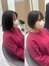 ✂️‎【レディースショートカットモデル】👧🏻‎🩵 【すぐ予約不可❌1番下の予約リクエストからお願いします】