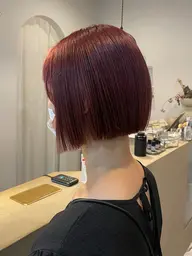 🦩ブリーチカラー+トリートメント（ロング料金+1100​〜​）