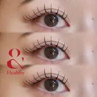 新規【&healthy/アンドヘルシー🍒】フラットラッシュ80本(マツエク&パーマ)次世代パリエク♡