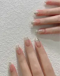 🍧【ハンド】夏大人気キラキラ✨ラメグラデーション//パーツ2個プレゼント付き