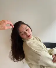 髪質改善ストレート👩🏻+プレミアムミルボントリートメント🌺