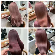 【2月限定】似合わせカット+ケアブリーチ+オンカラー＋髪質改善トリートメント