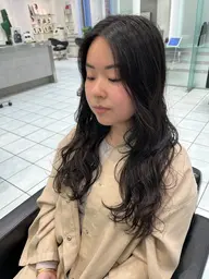 ✨レディースカット+ケアパーマ「縮毛矯正 デジパ以外」✨+クイックトリートメント