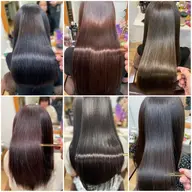 《美髪矯正・髪質改善ストレート》＋カット＋イルミナカラー＋フルケアトリートメント込み