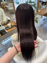 似合わせカット+透明感カラー+Aujuaトリートメント