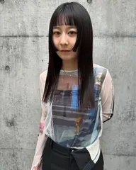 前髪カット、前髪縮毛矯正