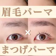 メイク要らずなお顔になれるセット🧡【ブロウリフト×上まつげパーマ】(コーティング付き)