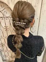 結婚式やイベント行事のヘアセット（早朝の場合ご連絡ください）