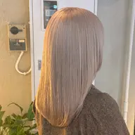 ✨️🩵ミニモ学割U24🩵✨️カット＋ブリーチ＋カラー＋トリートメント(ブリーチ１回)