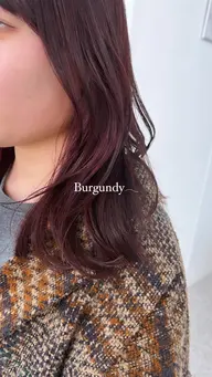 ブリーチなしWカラー【パープル系💜】