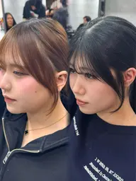 🌈【⭕️3回まで使える】【🥇人気No.1 】似合わせカット➕イルミナカラー➕3STEPトリートメント🍀