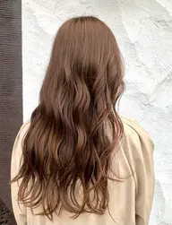 🐻【美フォルムカット＋ツヤ感ナチュラルカラー＋3stepトリートメント】柔らかツヤ感スタイル🐻