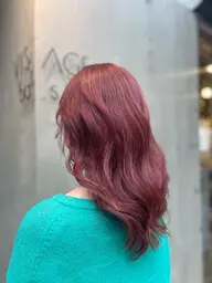 💙ブリーチ+透明感艶カラー🩵