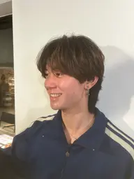 メンズカット+眉カット+シャンプースタイリング‼️ #韓国風 #マッシュへア