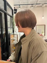 【カット＋ダブルカラー(ハイトーンカラー)＋トリートメント付き】※オンカラー含む。