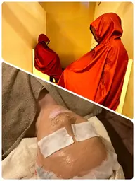 よもぎ蒸し40分×選べるクレイセラピー大(クレイ足湯・アフタードリンク)