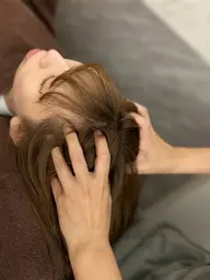 足裏から巡りを良くしてリフトアップやくすみ解消に🧡平日限定🧡足つぼ5分付き🧡リフトアップドライヘッドスパ50分🎇