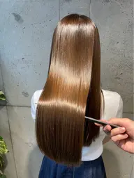 似合わせカット＋艶カラー＋水素髪質改善トリートメント✨【髪質改善】